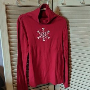 Gymboree snowflake turtleneck